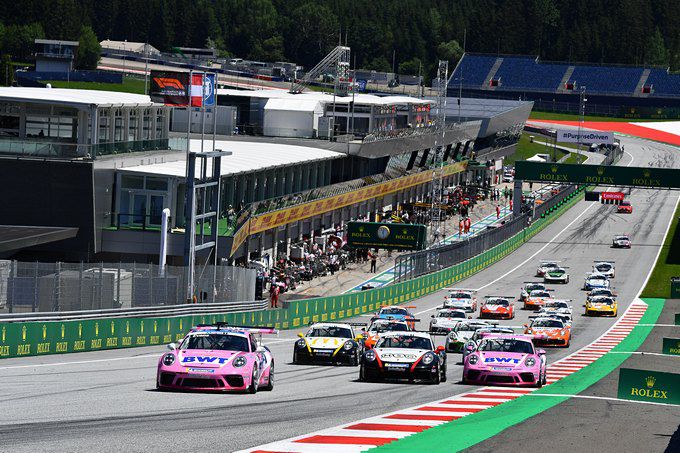 Start Porsche Mobil 1 Supercup: Lucas Groeneveld