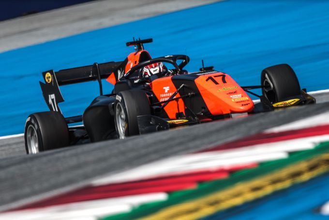 Richard Verschoor in FIA Formule 3 op de Red Bull Ring