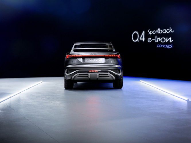 Audi Q4 Sportback e-tron concept blikt vooruit op morgen