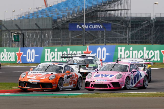 Max van Splunteren Porsche Supercup inhalen