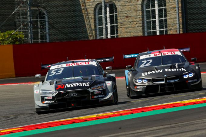 DTM Spa Francorchamps 2020 duel la source