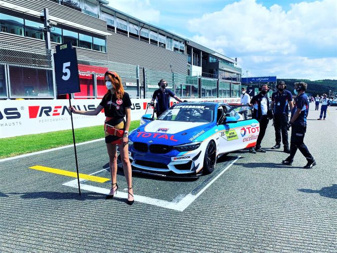 DTM Trophy Spa Race 2 startgrid