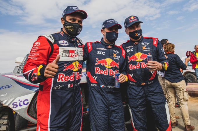 Peterhansel Sainz Al-Attiyah