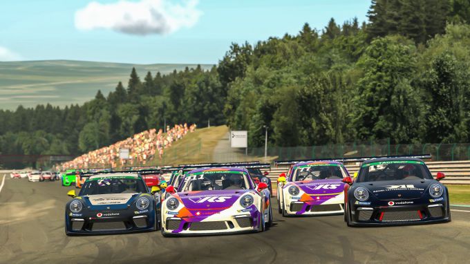 Porsche TAG Heuer Esports Supercup Spa Francorchamps maart 2021 7