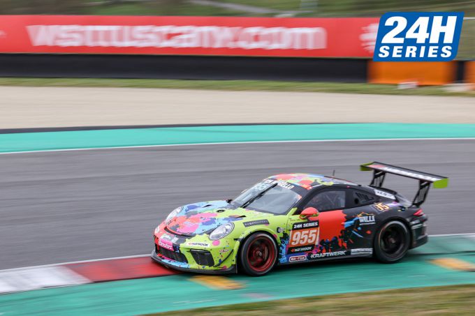 12H Mugello Willi Motorsport by Ebimotors-Porsche 911-II Cup met Nr955