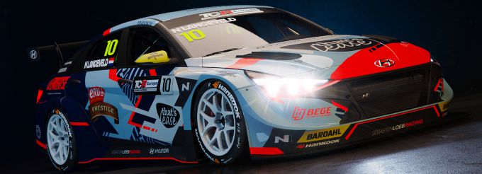 Niels Langeveld Hyundai Elantra N TCR Sebastiaan Loeb Racing