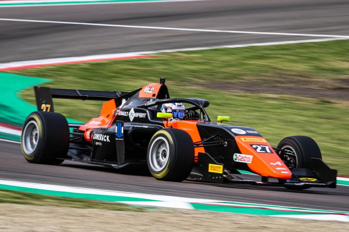 Tegenslag voor Kas Haverkort bij debuut in Formula Regional EC by Alpine