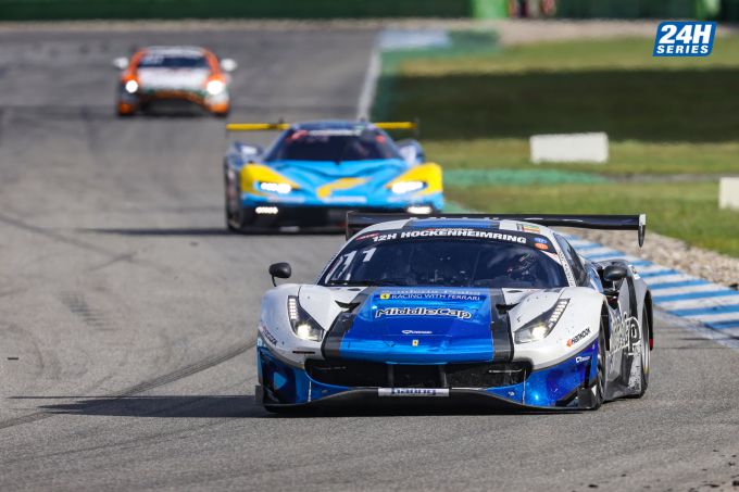 24H SERIES Hockenheim 2021 MiddleCap racing with Scuderia Praha-Ferrari 488 GT3 Matúš Výboh Josef Král Dennis Waszek