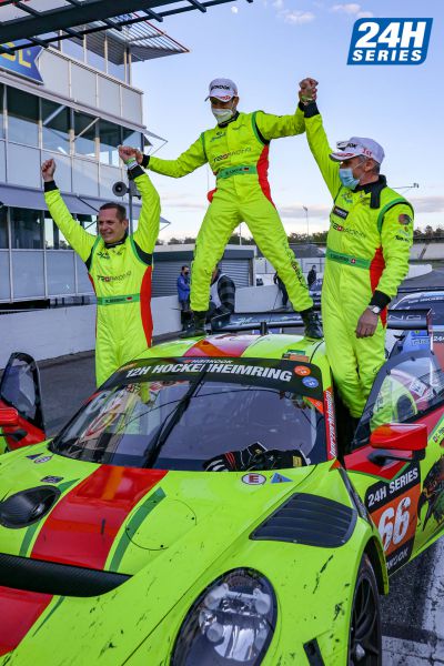 24H SERIES Hockenheim 2021 Haegeli by T2 Racing-Porsche 911 GT3 R Nr66 Pieder Decurtins Manuel Lauck Marc Basseng