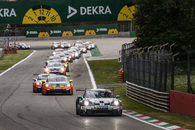Porsche Carrera Cup Deutschland Monza podium
