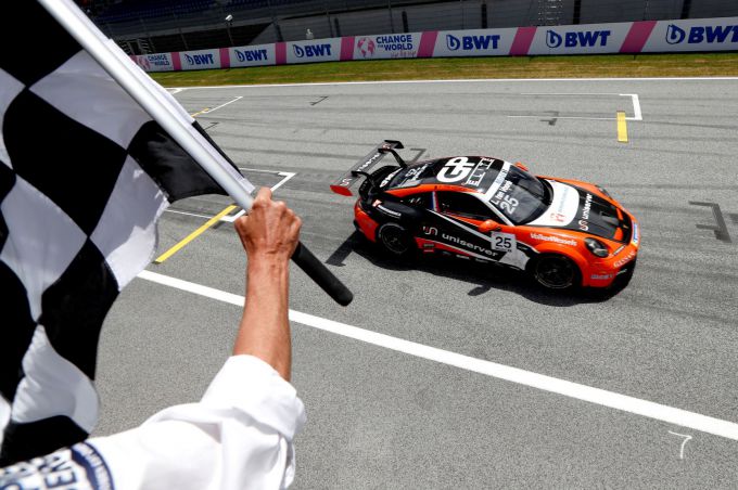 Larry ten Voorde Halbzeitmeister Porsche Hungaroring 3
