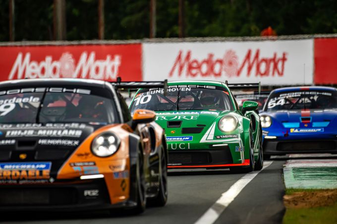 PCCB DTM Zolder file rijden Derdaele Eijndhoven Lauryssen