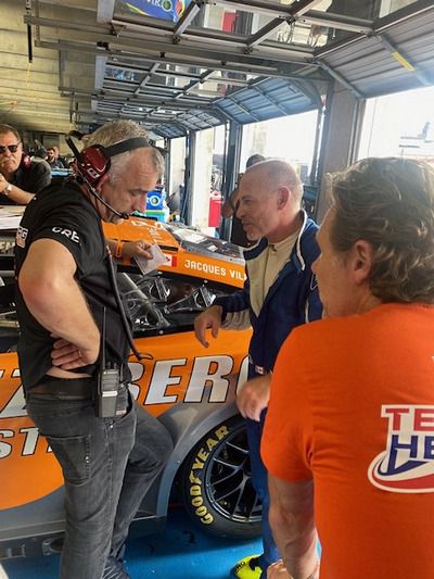 Team Hezeberg Jacques Villeneuve Charlotte Motor Speedwa