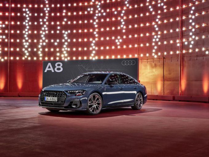 Vernieuwde Audi A8: representatieve looks en innovatieve technologieën in het topsegment