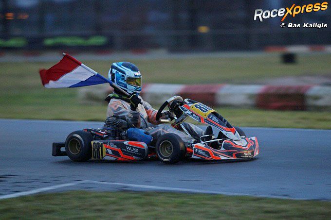 Roberto Baas Nederlands kampioen karting Mini Parilla