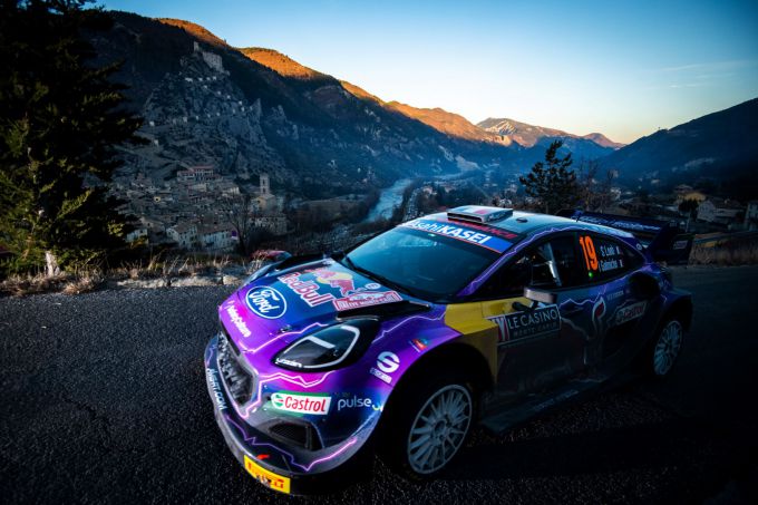 Rally Monte Carlo 2022 Sebastien Loeb winnaar actie 2