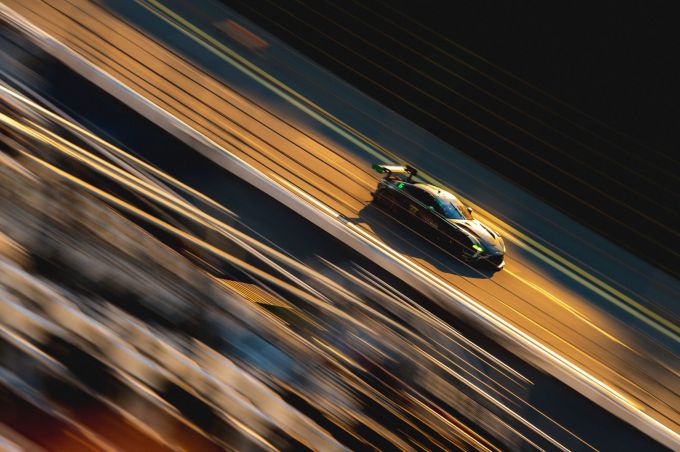 24H Daytona 2022 Aston Martin onderweg