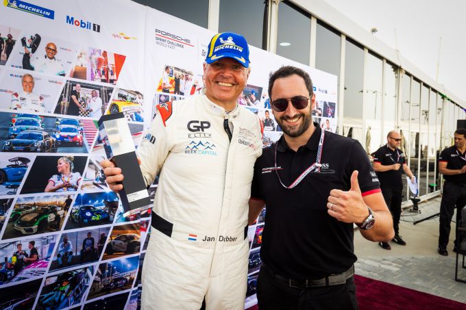 Porsche Sprint Challenge Middle East Jeddah Corniche Circuit Jan Dobber coureur