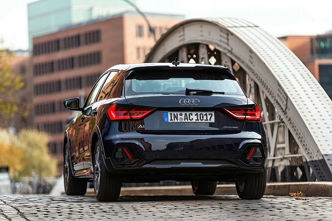 Audi A1 Black Rear
