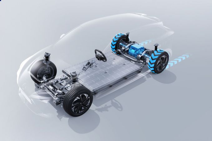 MG4 Electric rear wheel drive system