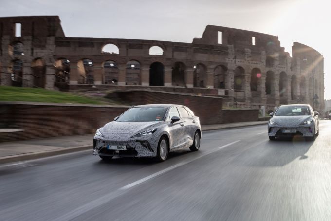 MG4 Electric test drive
