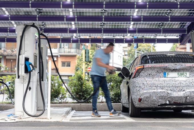 MG4 Electric charging station