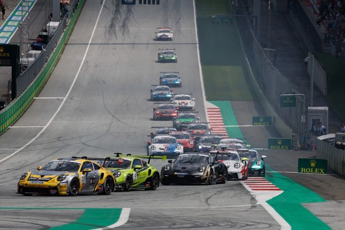 Porsche Carrera Cup Deutschland Jaap van lagen de heuvel op