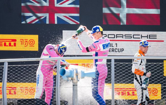 Porsche Mobil 1 Supercup 2022 @ Monza podium