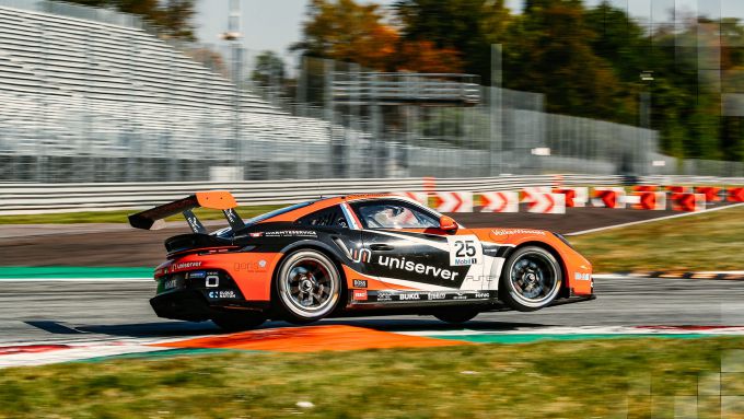 Porsche Supercup @ Monza Larry ten Voorde wieltje lichten in 2021