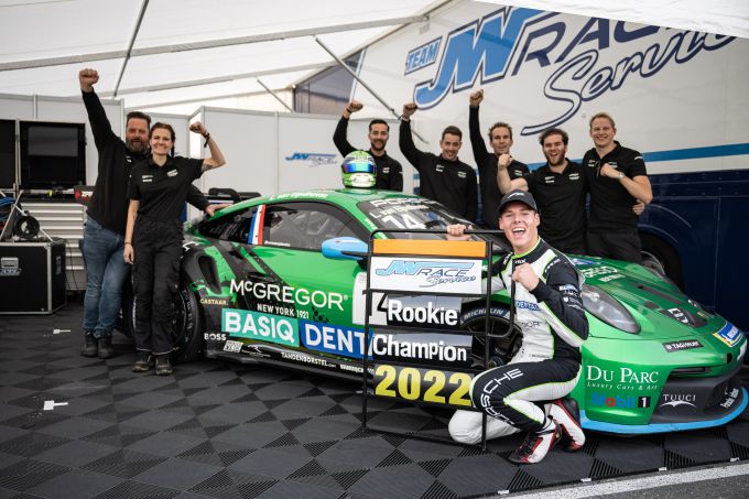 Rookie champion Porsche Carrera Cup Benelux 2022 Lucas van Eijndhoven