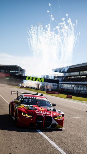 DTM Hockenheimring powered by AUDI Zondag finish en vuurwerk