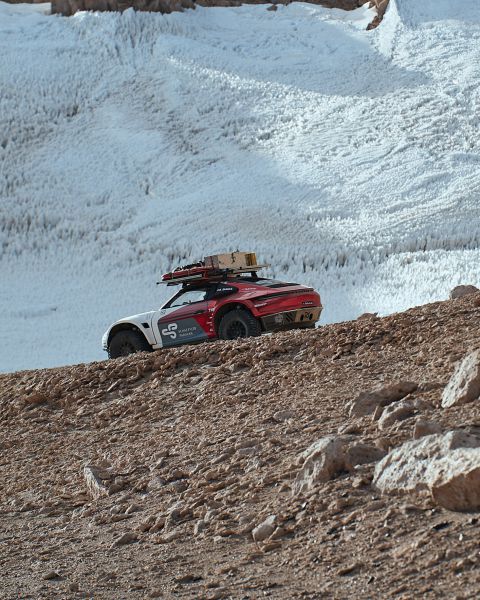 Experimentele Porsche 911 Chileense Ojos del Salado, de hoogste vulkaan ter wereld foto 8