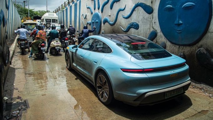 K2K in India, van Kasjmir naar Kanniyakumari met Porsche Taycan foto 9