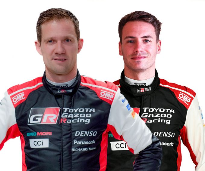 Sebastien Ogier en Vincent Landais