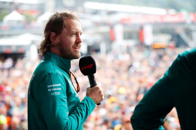 Aston Martin op weg naar de top 14 Sebastian Vettel