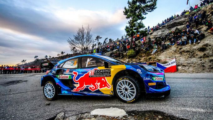 Rally Monte Carlo 2023 Ott Tanak M-Sport Ford Puma