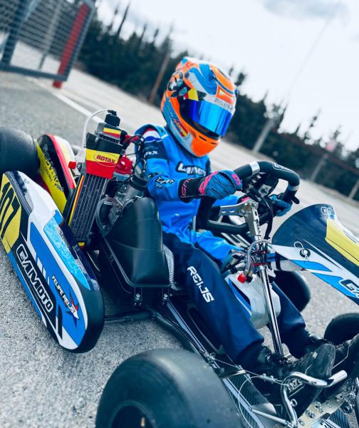 Felipe Reijs EKS kart Gamoto by RR Racing