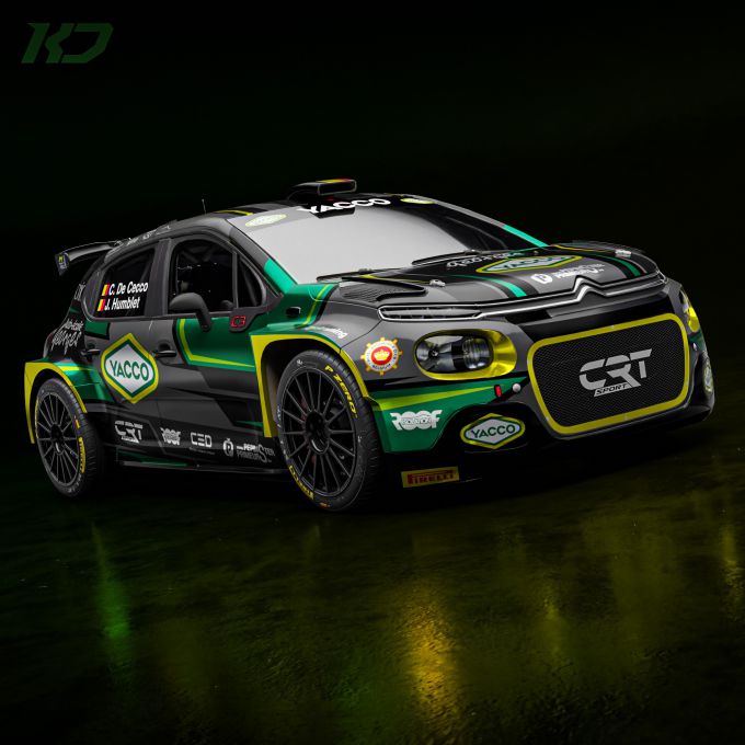 Cédric De Cecco BRC Citroën C3 Rally2 CRT-Sport