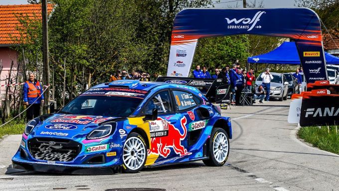 Croatia Rally 2023 Ott Tänak Ford Puma