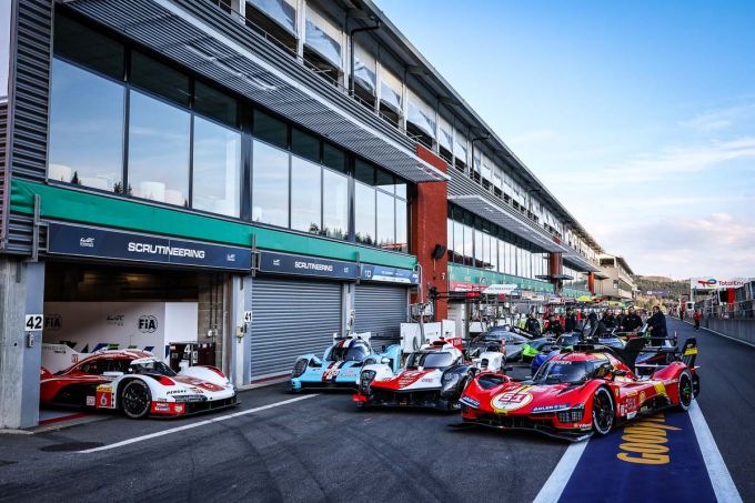 6 Hours of Spa-Francorchamps mooi startveld