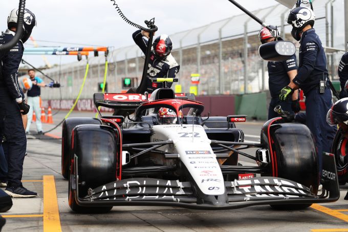 Yuki_Tsunoda_pitstop F1 Alpha Tauri