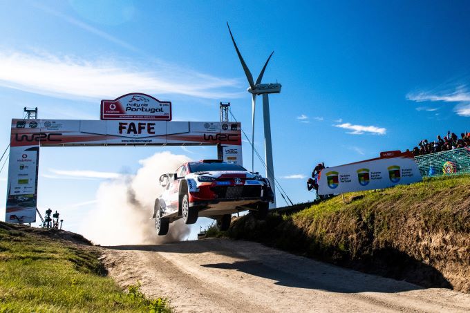 Vodafone Rally de Portugal 2023 Kalle Rovanperä/Jonne Halttunen Toyota GR YARIS Rally1 HYBRID