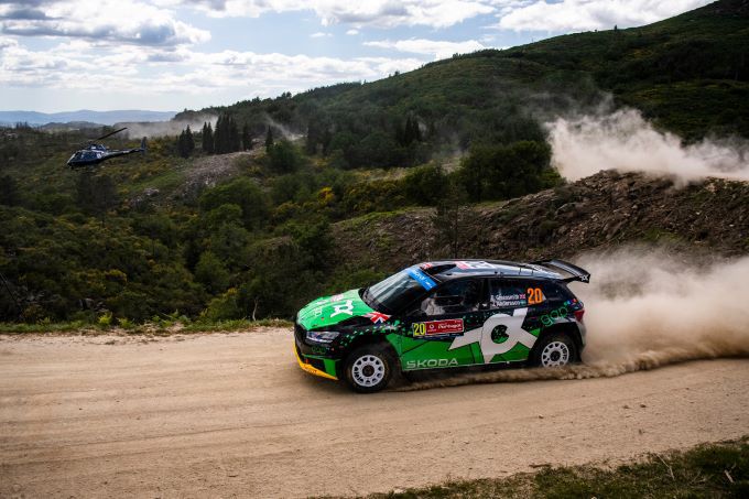 Gus Greensmith/Jonas Andersson Škoda Fabia RS Rally2