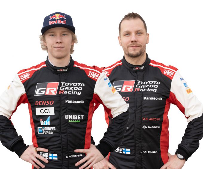 Kalle_Rovanpera_Jonne_Halttunen WRC Toyota Gazoo Racing