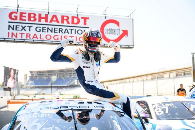 Porsche Carrera Cup Benelux Hockenheim 2023 Robert de Haan winnaar zaterdagrace