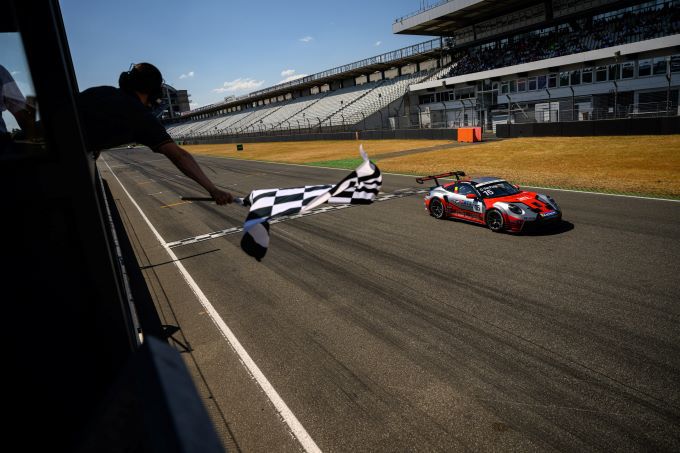 Porsche Carrera Cup Benelux Hockenheim 2023 Glenn Van Parijs winnaar race 2