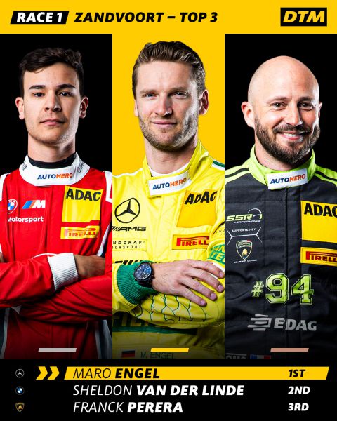 DTM Zandvoort 2023 foto 60 podium 1-2-3