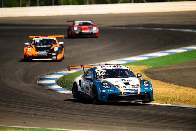 Porsche Carrera Cup Benelux Hockenheim 2023 Robert de Haan actie