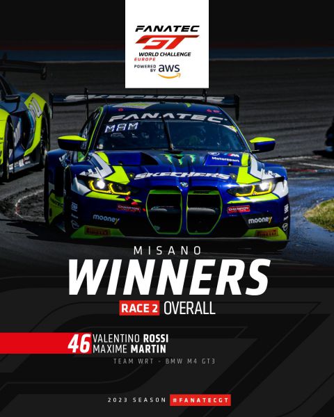 Fanatec GT Europe Sprint Cup Misano Valentino Rossi foto 6