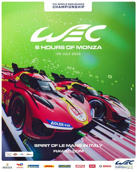 6 uur van Monza event poster